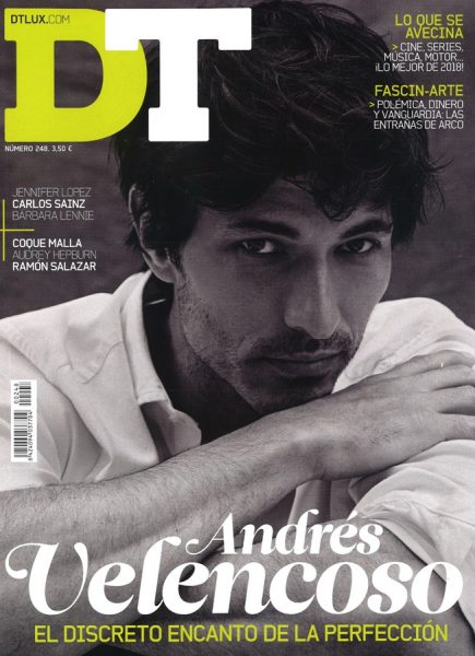 Andres Velencoso for DT magazine #248 by Alejandro Brito