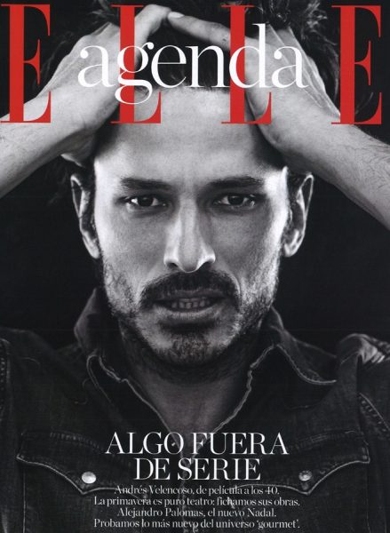 Andres Velencoso for Elle Spain April 2018