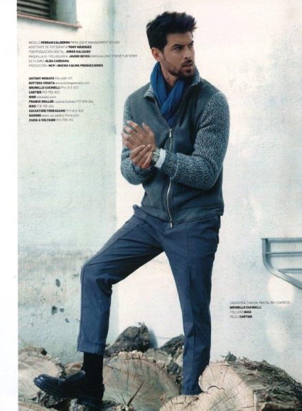 Ferran Calderon for Hombre de Vanguardia magazine October 2017