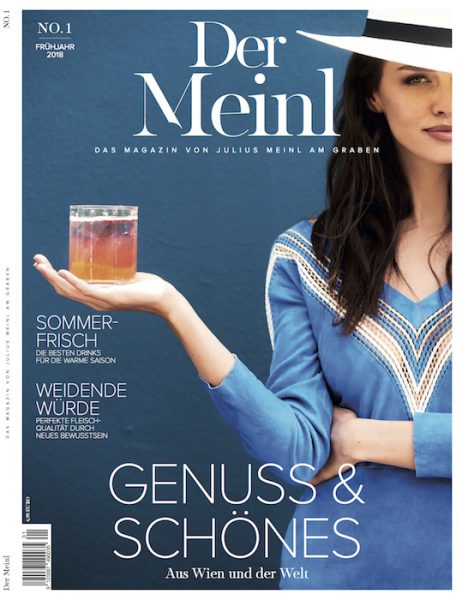 Our lovely Iris Kavka for Meinl Magazin