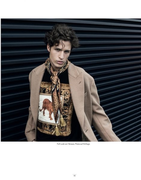 Laura Paal and Simon-Andrés for Wien Live Look! magazine