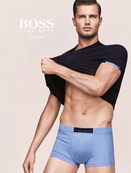 Stefan Pollmann for Boss Bodywear Campaign by Luigi & Iango