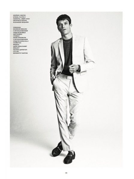 Danny Beauchamp for L’Officiel Homme Ukraine by Edwin S Freyer