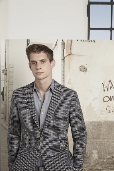 Domonkos for Corneliani Collection SS19