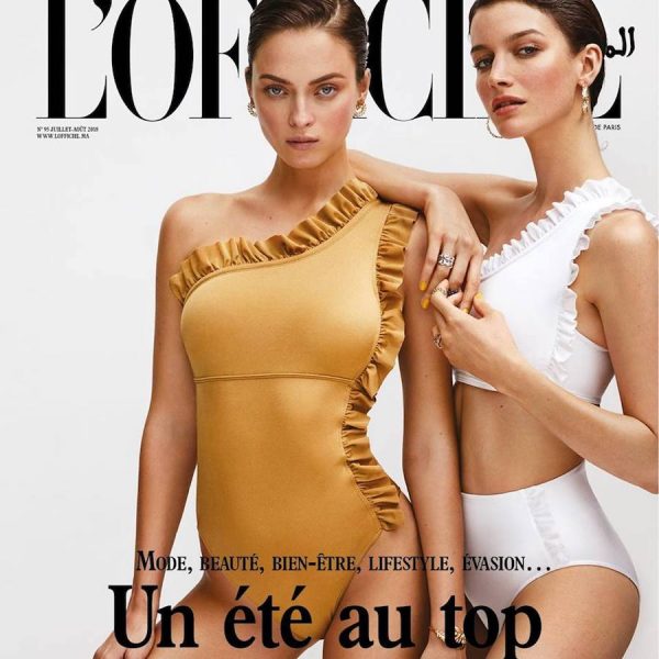 What an amazing cover – Johanna Feldmeier for L’Officiel Maroc