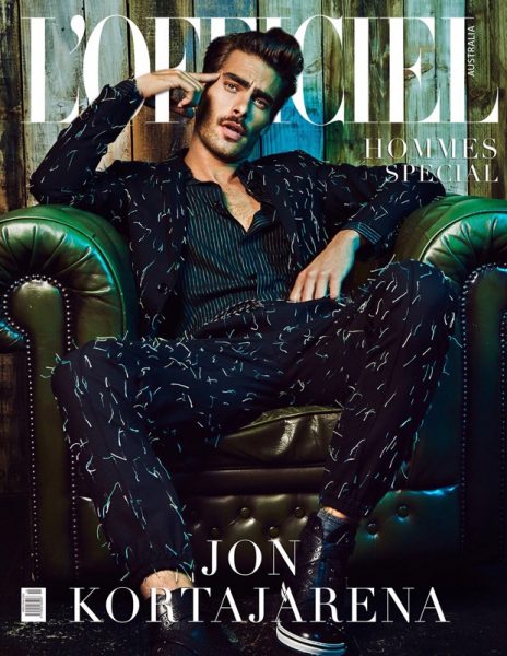 Jon Kortajarena for L’Officiel Australia by Mike Ruiz