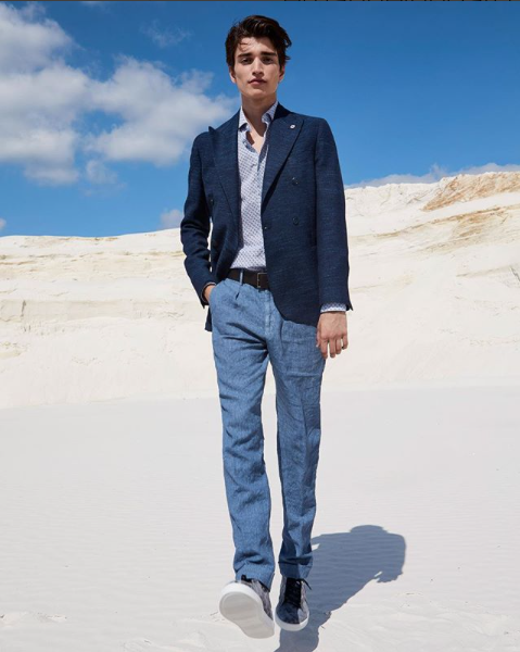 Alexander Ferrario for Emanuel Ungaro Menswear 2018 collection