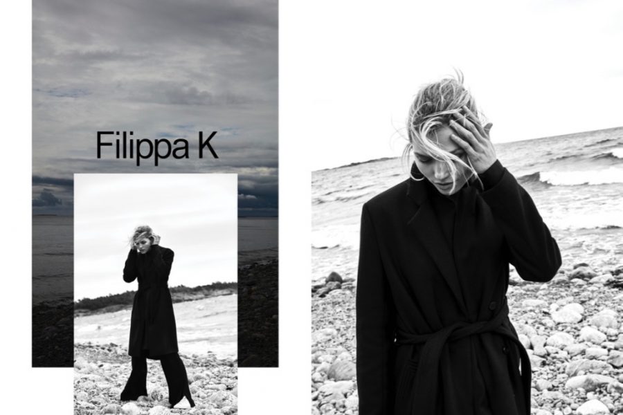 Hana Jirickova for Filippa K Autumn/Winter 2017 by Camilla Akrans