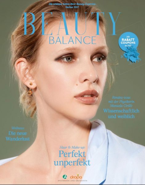 Nadine Wolfbeisser for Beauty Balance magazine Autumn 2017