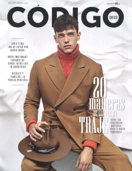 Xavier Serrano for Código Único magazine September 2017