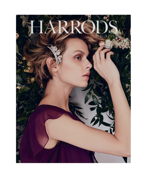 Milena for Harrods magazine April 2018 by Yuval Hen