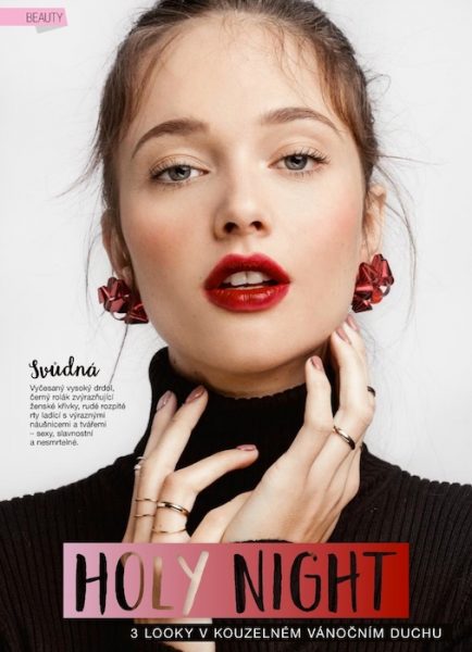 Lea Steflickova for Joy magazine by Lucie Krystofova